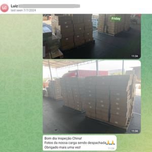 Depoimento de cliente Inspeção China