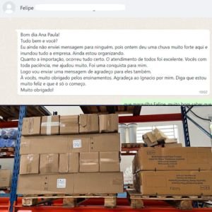 Depoimento de cliente Inspeção China